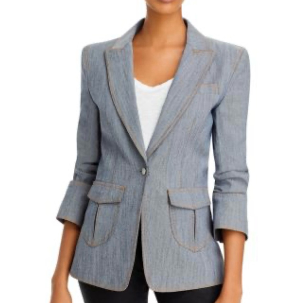 Cinq à Sept Blue Blazer